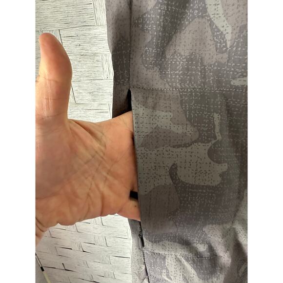 Prana women’s cargo pants gray camouflage roll tab packets outdoor gorpcore - Picture 7 of 16